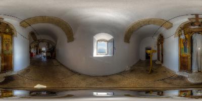Inside Afentis Christos church